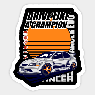 Drive Like A Champions Sticker